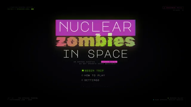 NUCLEAR ZOMBIES IN SPACE – Psychedelischer Twin-Stick-Survival-Shooter